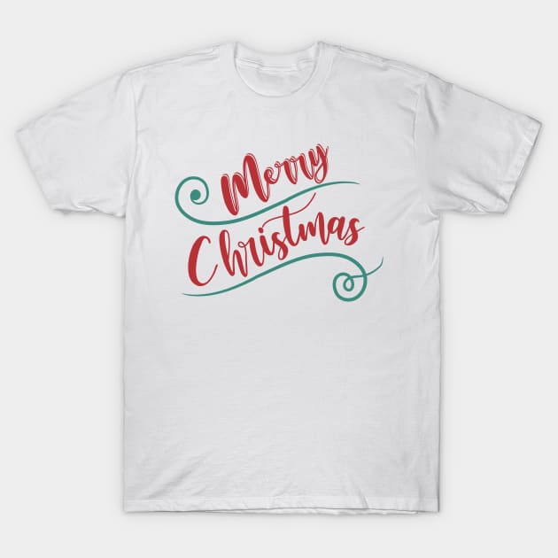 Merry Christmas T-Shirt by Teemperor